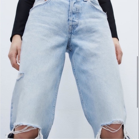 Zara distressed straight jean - Picture 3 of 11